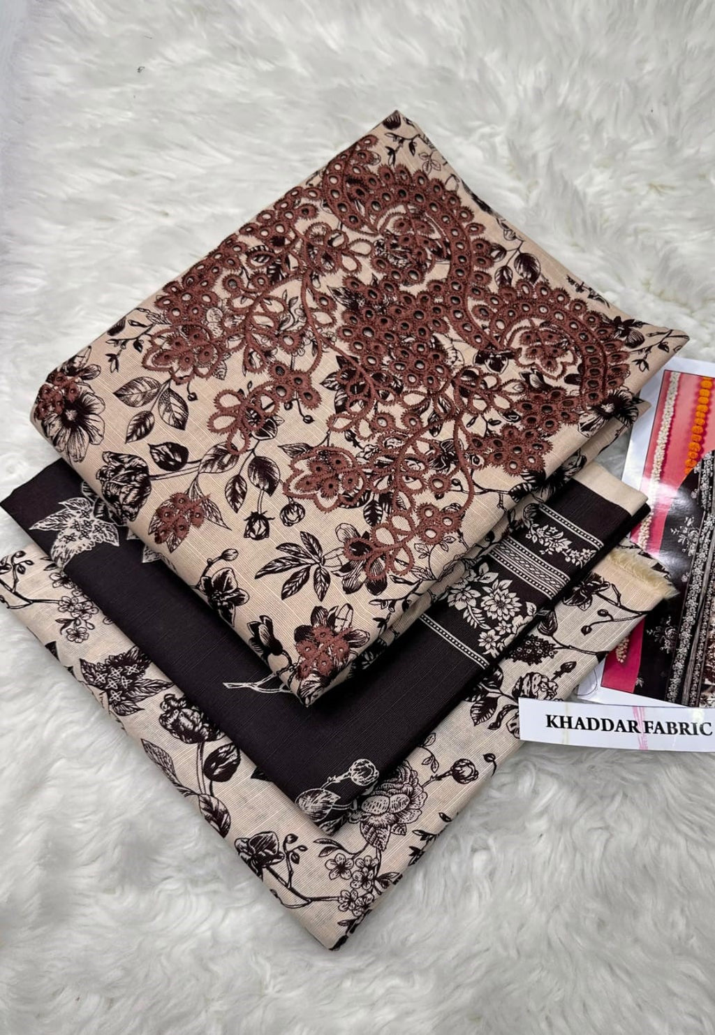 Unique Terracotta & Sapphire Contrast Print Suit