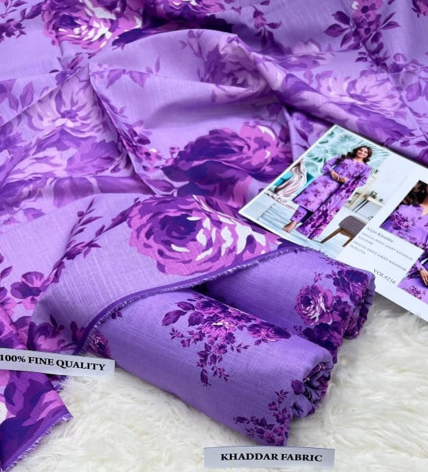 Lilac Floral Print Suit