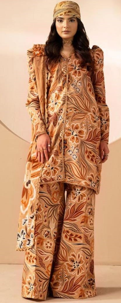 Regal Plum Floral Suit