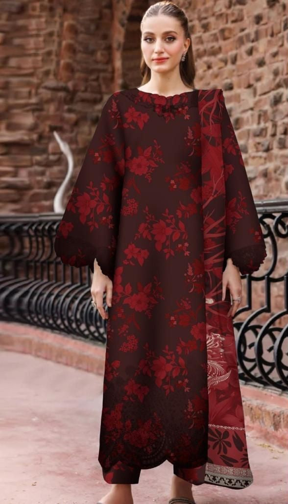 Deep Teal/Gold Festive Suit