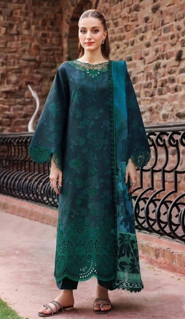 Luxury Teal Festive Wear